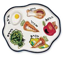 Passover Seder Plate by David Heger